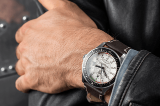 Air Automatic Constellation, 42 mm, Pilot Watch - 9607 , beige dial and sapphire crystal