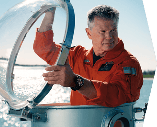 Luminox partners with counter terrorism expert and undersea explorer Scott Cassell.