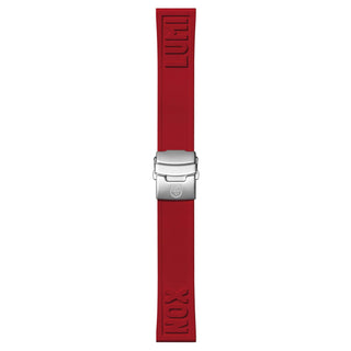 Nitrile Rubber Strap, 24 mm, FPX.2406.30Q.K, Red