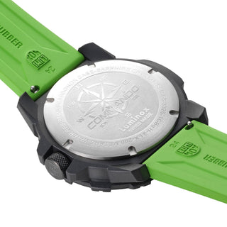 Commando Raider, 46 mm, Outdoor Adventure - 3337, Case back with COMMANDO and Luminox engraving