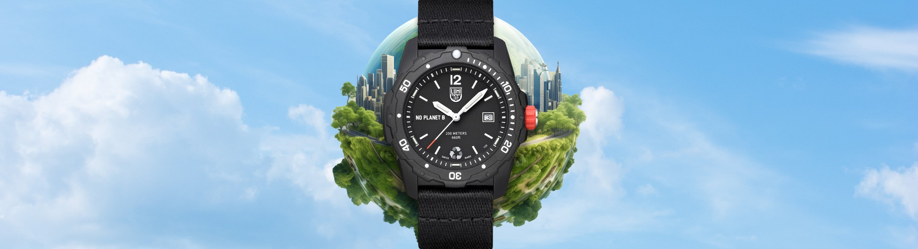 Luminox Launches The Pioneering BEAR GRYLLS ECO 3720 ’NO PLANET B’ in ...