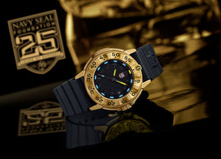Luminox Honors 25 Years of Brotherhood, Bravery, and Support  with New Gold Color Edition Series