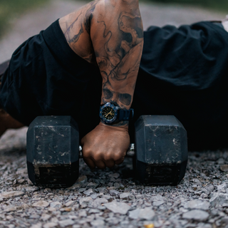 Navy SEAL Foundation Back To The Blue, 45 mm, Military Dive Watch - XS.3255.CB.NSF, Outdoor model shot