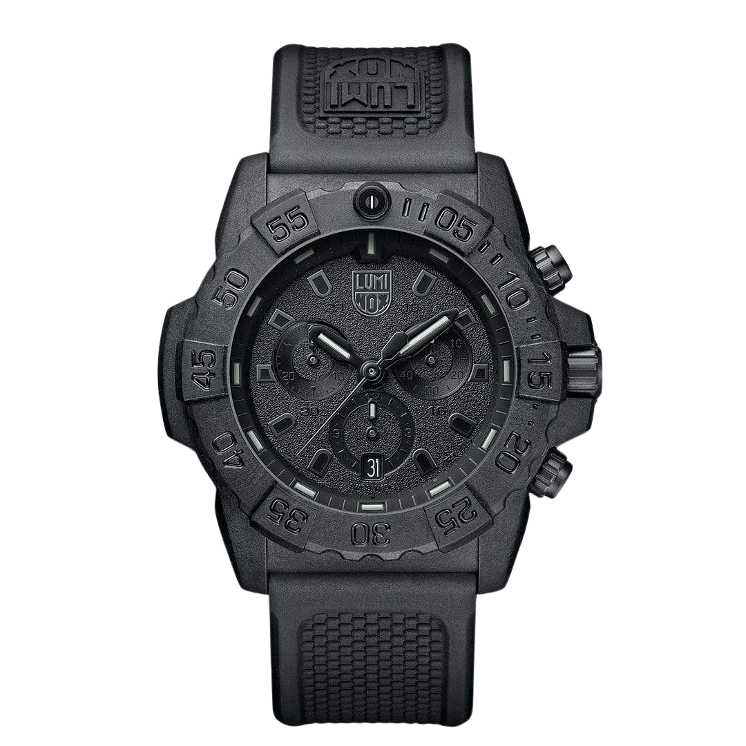 Luminox Navy Seal XS.3503.F Orologio da uomo 45 mm - Orologio subacqueo militare in nero/blu Funzione data Resistente all'acqua fino a 200 m Luminox Navy Seal XS.3503.F Orologio da uomo 45 mm - Orologio subacqueo militare in nero/blu Funzione data Resistente all'acqua fino a 200 m