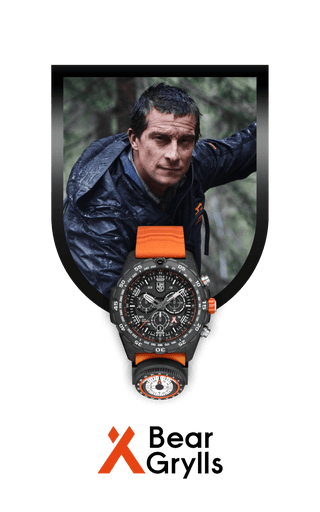 Adventurer Bear Grylls relies on a few trusty resources. He never faces any of his wild and daring excursions without Luminox.