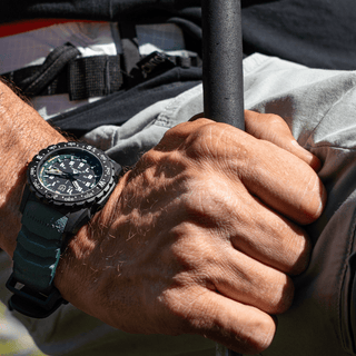 Bear Grylls Survival, 43 mm, Outdoor watch, XB.3735, Moodboard with Worn wrist watch