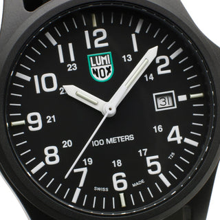 Patagonia CARBONOX™, 43 mm, G-Collection watch - X2.2404	, Detail view of the watch dial