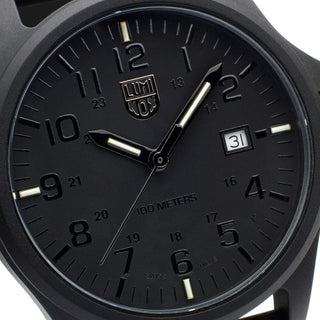 Patagonia CARBONOX™, 43 mm, G-Collection watch - X2.2405	, Detail view of the watch dial