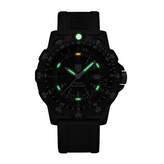 Never Get Lost CARBONOX™, 45 mm, G-Collection watch - X2.2422	, Night view with green and orange light tubes