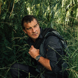 Bear Grylls Survival Land, 43 mm, Outdoor Explorer Watch - 3716	,Mood image with wrist watch worn