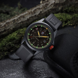 Bear Grylls Survival Land, 43 mm, Outdoor Explorer Watch - 3716	,UV Shot with green and orange light tubes