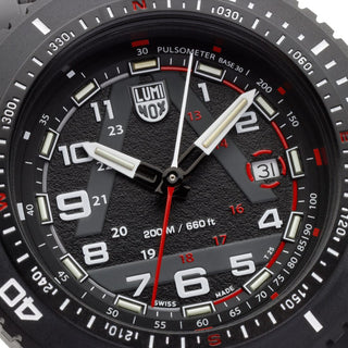 ICE-SAR, 45 mm Outdoor Explorer Watch - 1081	,Detail view of the watch dial
