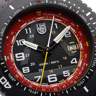 ICE-SAR Limited Edition, 45 mm Outdoor Explorer Watch - 1095	,Detail view of the watch dial