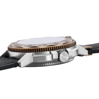 Luminox Adventure Watch, 43 mm	,Side view with crown and strap