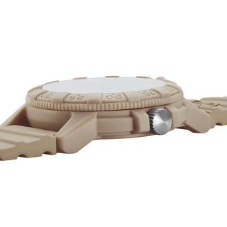 Leatherback SEA Turtle, 44 mm, Outdoor Watch - 0326	,Side view with crown and strap