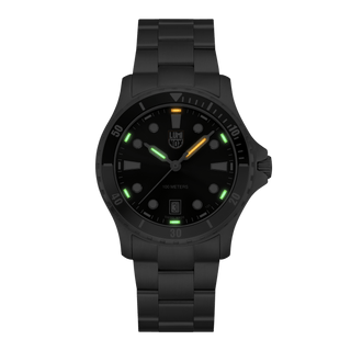 Sport Timer, 40 mm, Sport Watch - 0941	,Night view with green and orange light tubes