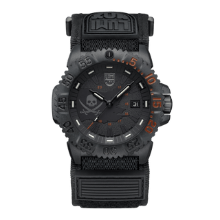 Navy SEAL Pirate's Limited Edition, 44 mm, Diver Watch - 3051.PIR.LE	,Front view