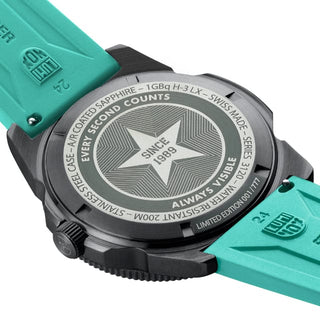 Pacific Diver, 44 mm, Dive Watch - 3124.N.SET	,Case back