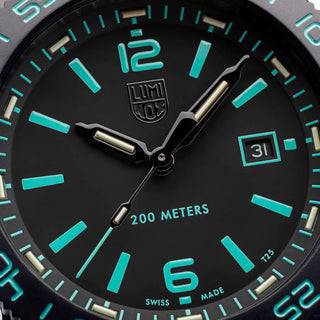 Pacific Diver, 44 mm, Dive Watch - 3124.N.SET	,Detail view of the watch dial