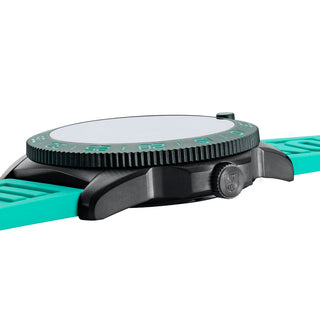 Pacific Diver, 44 mm, Dive Watch - 3124.N.SET	,Side view with crown and strap