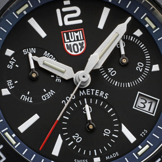 Pacific Diver Chronograph, 44 mm, Diver Watch - 3143.SET, Detail view of the watch dial