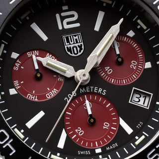 Pacific Diver Chronograph, 44 mm, Diver Watch - 3155.1.AET, Detail view of the watch dial