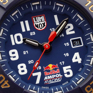 Navy SEAL Limited Edition Red Bull Racing, 45mm, Dive Watch - 3501.ARB.N	,Detail view of the watch dial