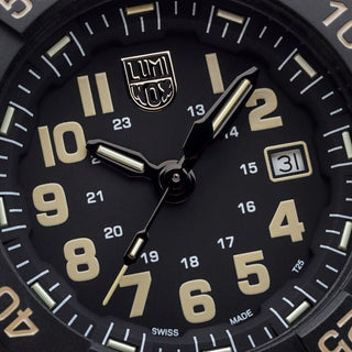 Navy SEAL, 45 mm, Military Dive Watch - 3510	,Detail view of the watch dial