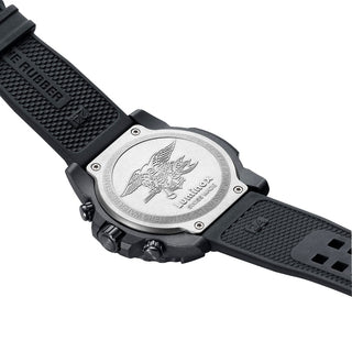 Navy SEAL Chronograph, 45 mm, Military Dive Watch - 3587	,Case back