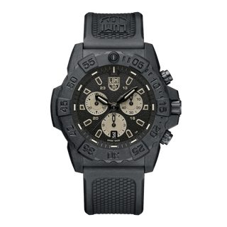 Navy SEAL Chronograph, 45 mm, Military Dive Watch - 3587	,Front view