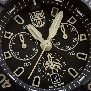 Navy Seal Foundation Chronograph - 3590.NSF.SET 	, Detail view of the watch dial