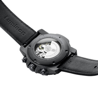 Master Carbon SEAL Automatic Chronograph, 45 mm, Military Dive Watch - 3881, Case back