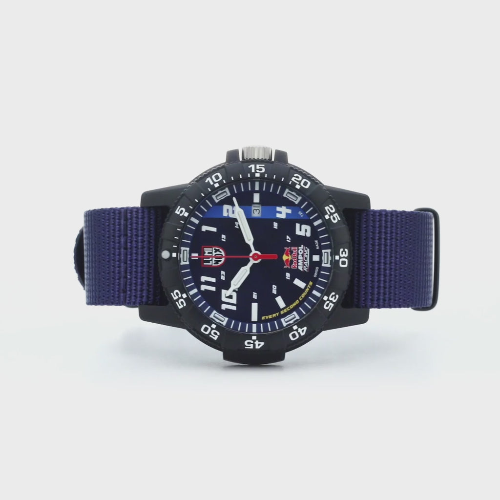 Leatherback Sea Turtle Limited Edition Red Bull Racing, 45mm, Dive Watch - 0321.ARB.1	, 360 Video of wrist watch