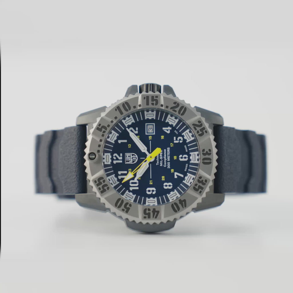 MIL-SPEC inspired, 46 mm, Military Watch - 3355.SET, 360 Video of wrist watch
