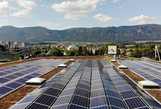 Our solar installation Since September 2019, the Mondaine Group has been operating a photovoltaic system on the roof of its own factory in Biberist, Switzerland.