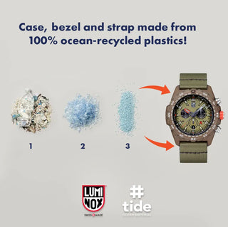 Recycled ocean 2024 plastic watch