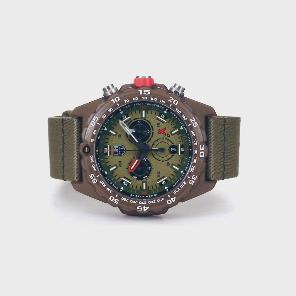 Bear Grylls Survival ECO Master, 45mm, Sustainable Outdoor Watch - 3757.ECO, 360 video of wrist watch