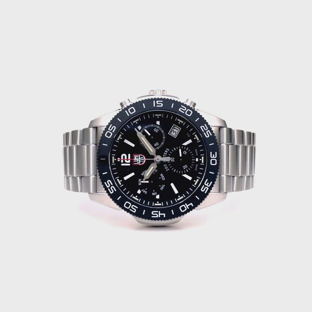 Pacific Diver Chronograph, 44 mm, Diver Watch - 3142, Video