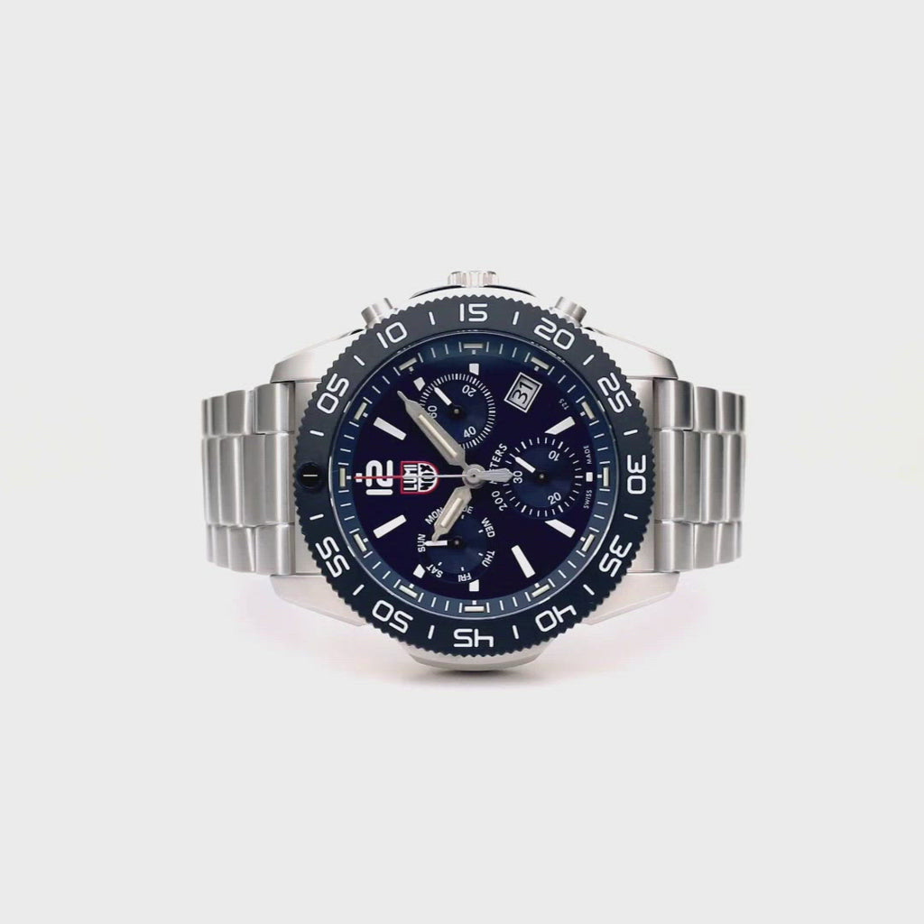 Pacific Diver Chronograph, 44 mm, Diver Watch - 3144, Video