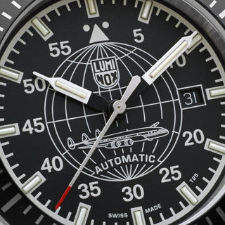 Air Automatic Constellation, 42 mm, Pilot Watch - 9601.M, Detail view of the watch dial 