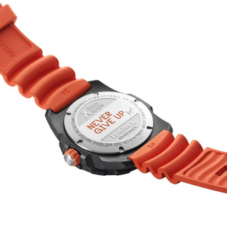 Bear Grylls Survival, 42 mm, Outdoor Explorer Watch - 3729.NGU, Case back with Bear Grylls and Luminox engraving
