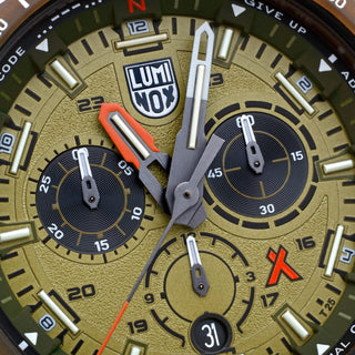 Bear Grylls Survival ECO Master, 45mm, Sustainable Outdoor Watch - 3757.ECO, Detail view of watch dial