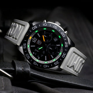 Pacific Diver Chronograph, 44 mm, Diver Watch - 3141, , UV Shot with green and orange light tubes