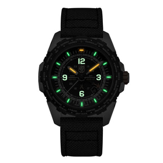 Bear Grylls Survival, 45 mm, Pilot Watch - 3761, Night view with green and orange light tubes