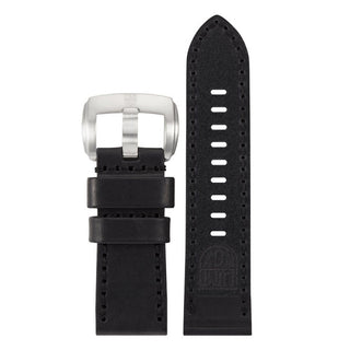 Genuine Leather Strap, 28 mm,  FEX.9400.21Q.K, Black with black stitching