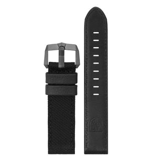 Kevlar Strap, 23 mm,  FEX.6420.20H.K, Black with black stitching