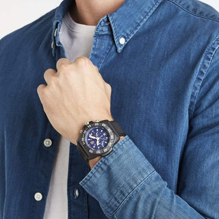 Navy SEAL Chronograph, 45 mm, Military Dive Watch - 3583, Mood image with worn wrist watch